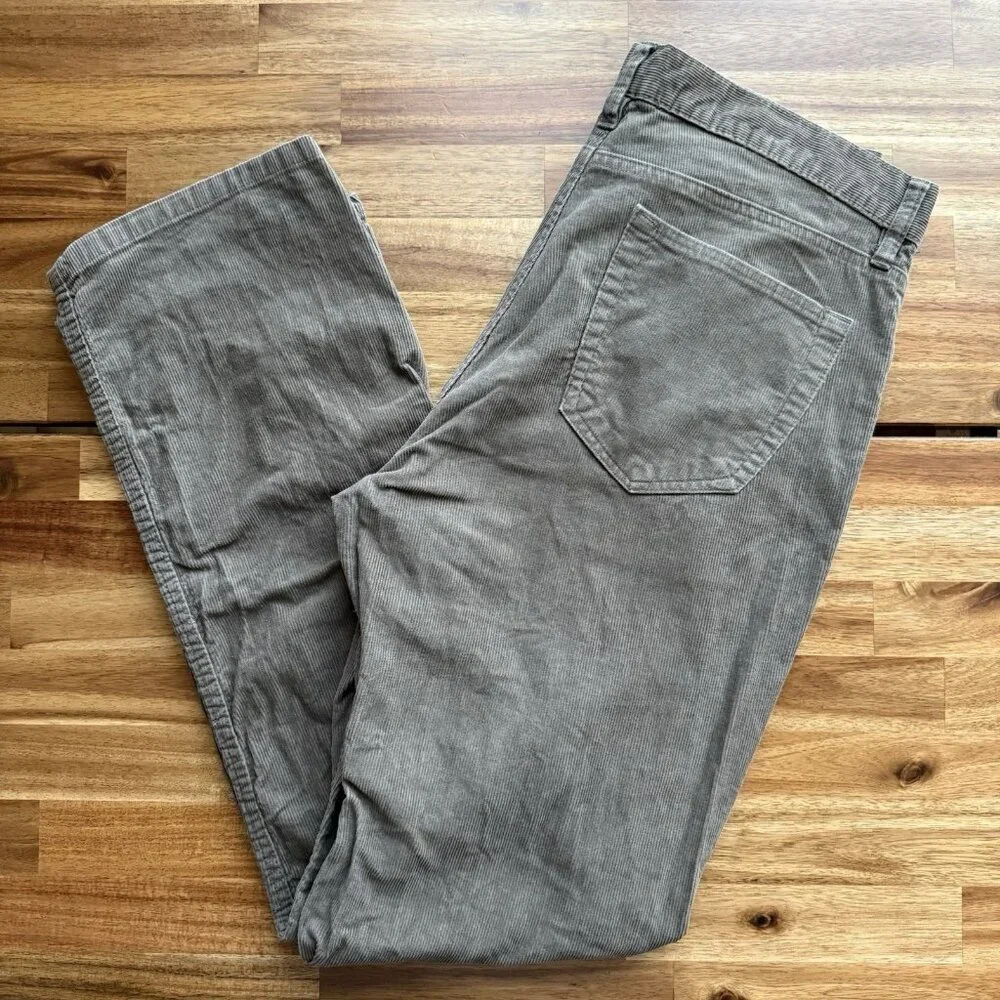 Banana Republic Cotton Corduroy Pants Mens 34x32 Straight Leg Holiday Christmas‎